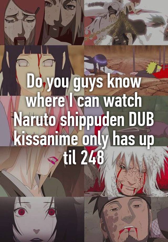 watch naruto shippuden online free kiss anime